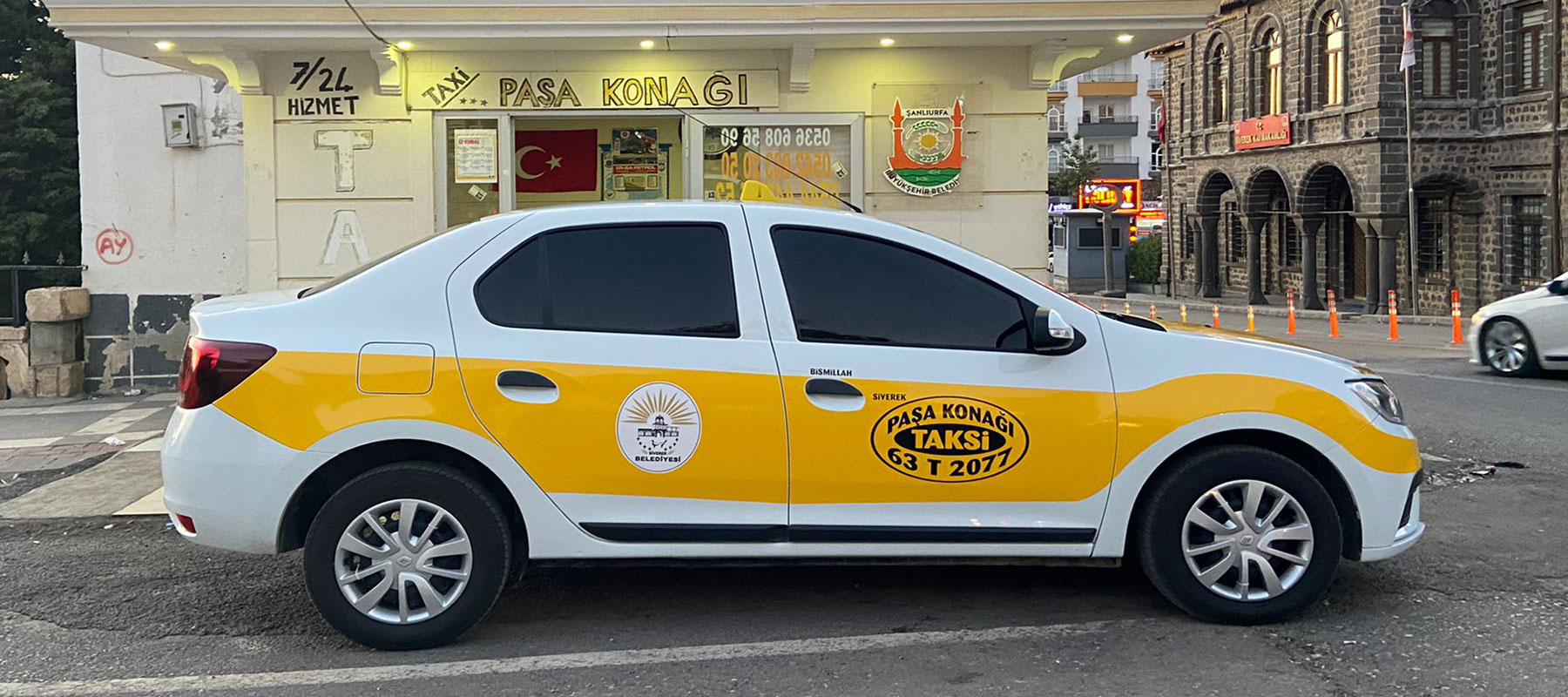 Paşa Konağı Taksi Durağı Siverek merkez taksi